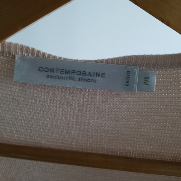 US S - Pastel Pink Cardigan - Simons - Picture 2 of 2